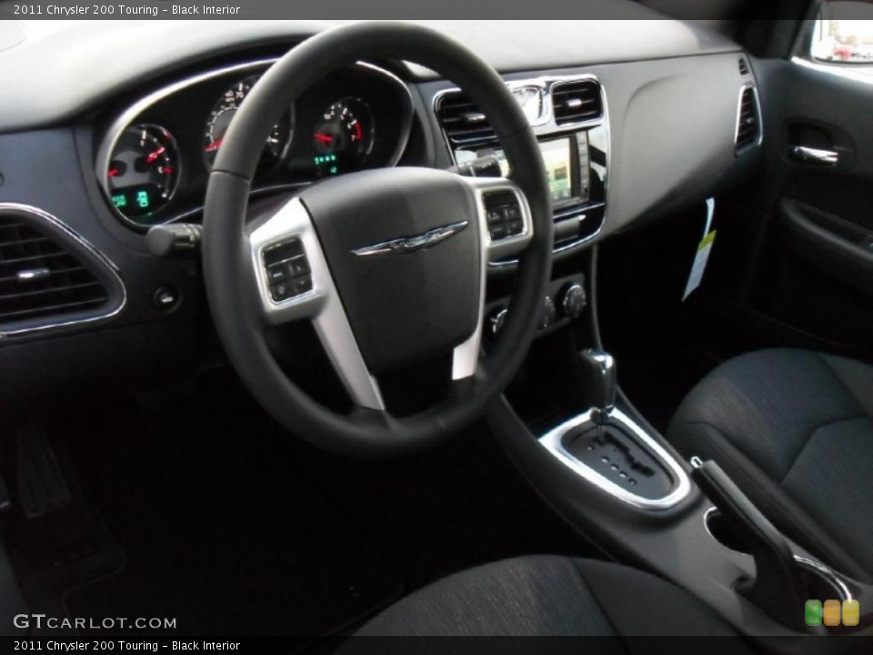 Black Interior Prime Interior for the 2011 Chrysler 200 Touring #43795076