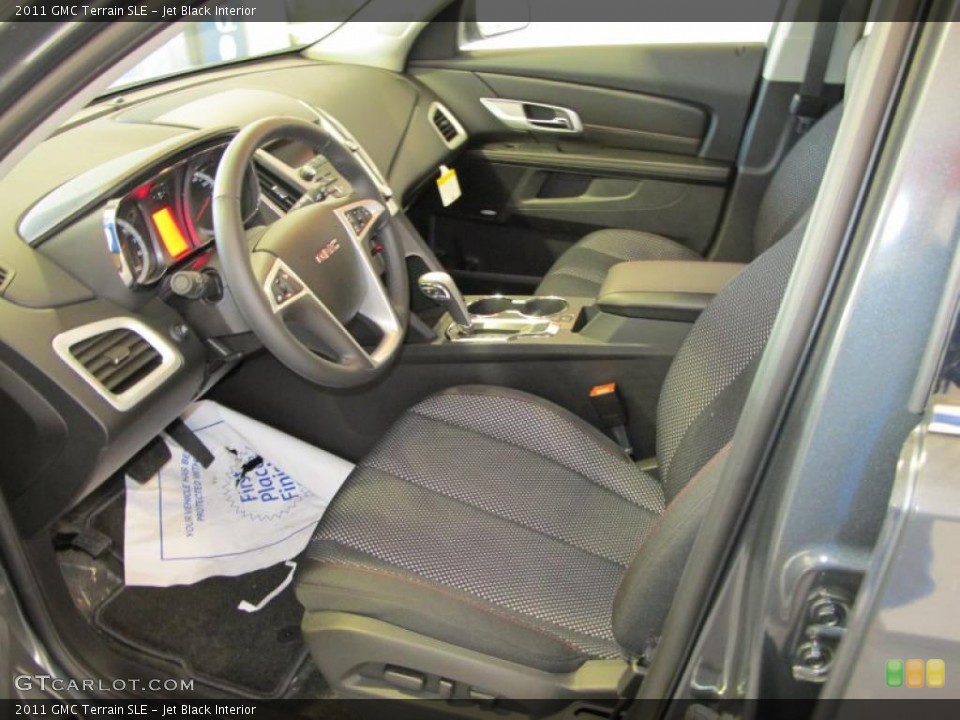 Jet Black Interior Photo for the 2011 GMC Terrain SLE #43795172