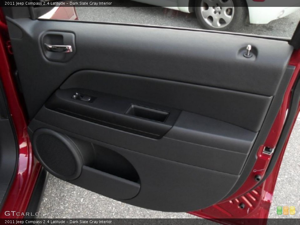 Dark Slate Gray Interior Door Panel for the 2011 Jeep Compass 2.4 Latitude #43795421