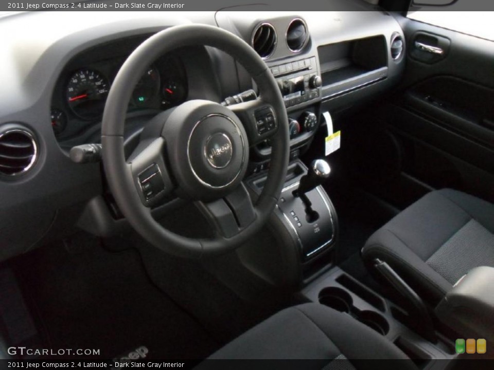 Dark Slate Gray Interior Prime Interior for the 2011 Jeep Compass 2.4 Latitude #43795489