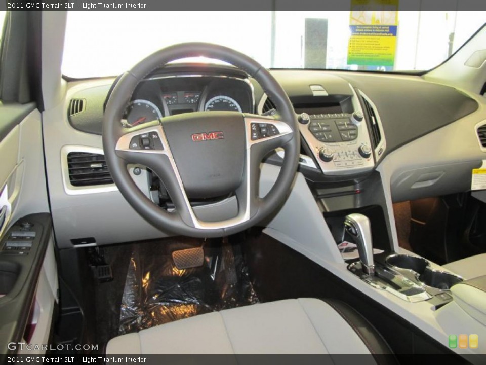 Light Titanium Interior Dashboard for the 2011 GMC Terrain SLT #43795705