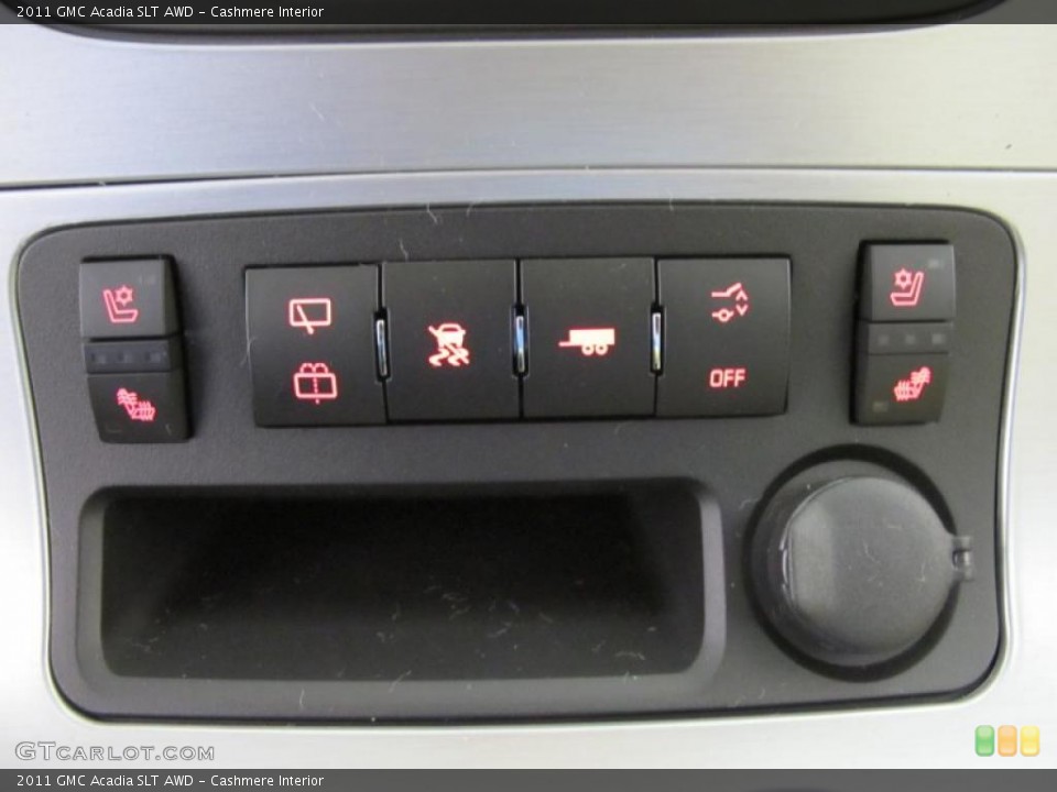 Cashmere Interior Controls for the 2011 GMC Acadia SLT AWD #43796329