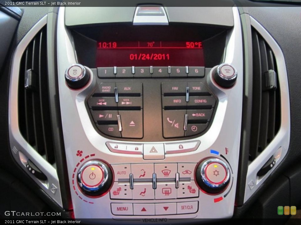 Jet Black Interior Controls for the 2011 GMC Terrain SLT #43796781