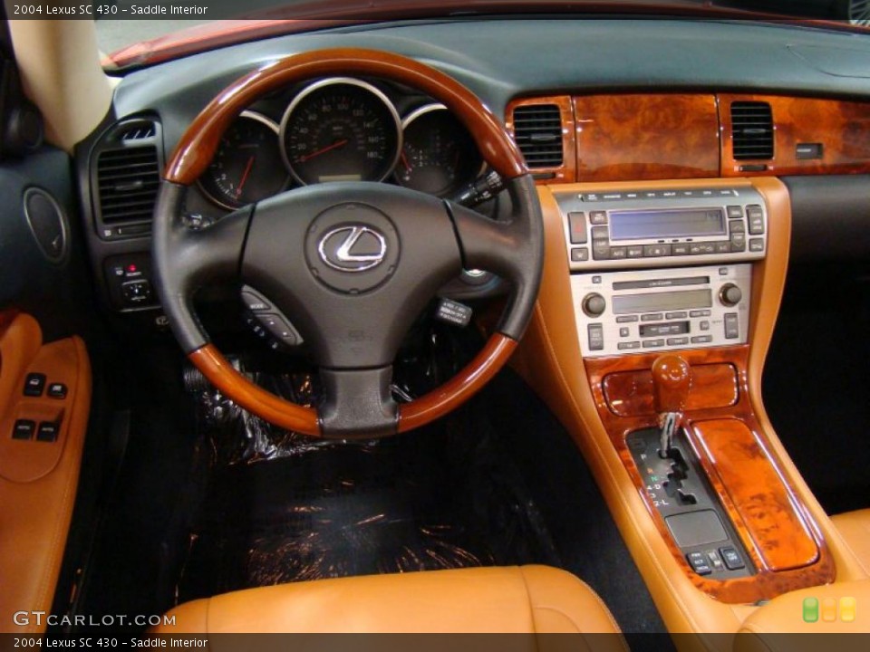Saddle Interior Dashboard for the 2004 Lexus SC 430 #43800061