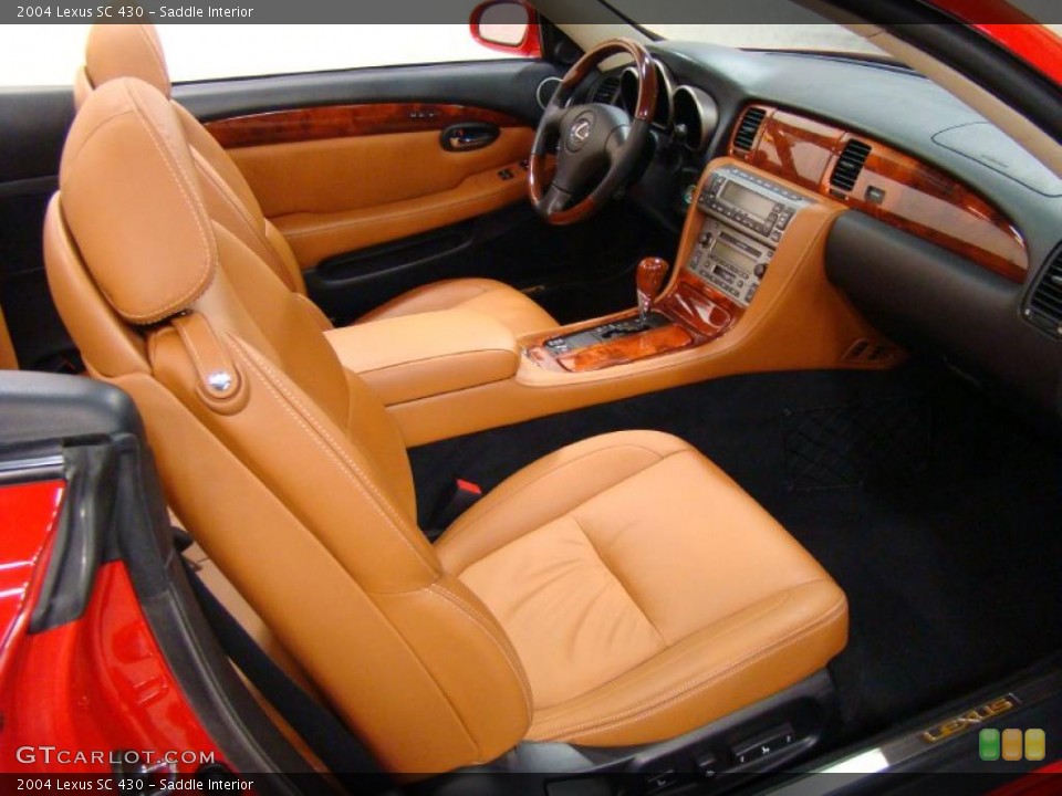 Saddle Interior Photo for the 2004 Lexus SC 430 #43800113