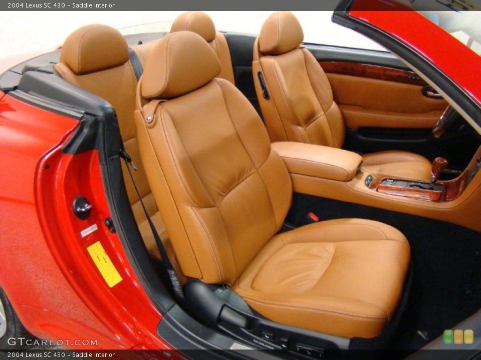 Saddle Interior Photo for the 2004 Lexus SC 430 #43800129