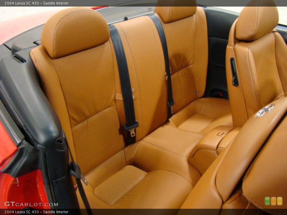 Saddle Interior Photo for the 2004 Lexus SC 430 #43800145