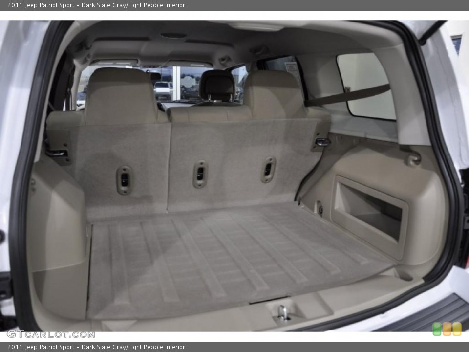 Dark Slate Gray/Light Pebble Interior Trunk for the 2011 Jeep Patriot Sport #43801485