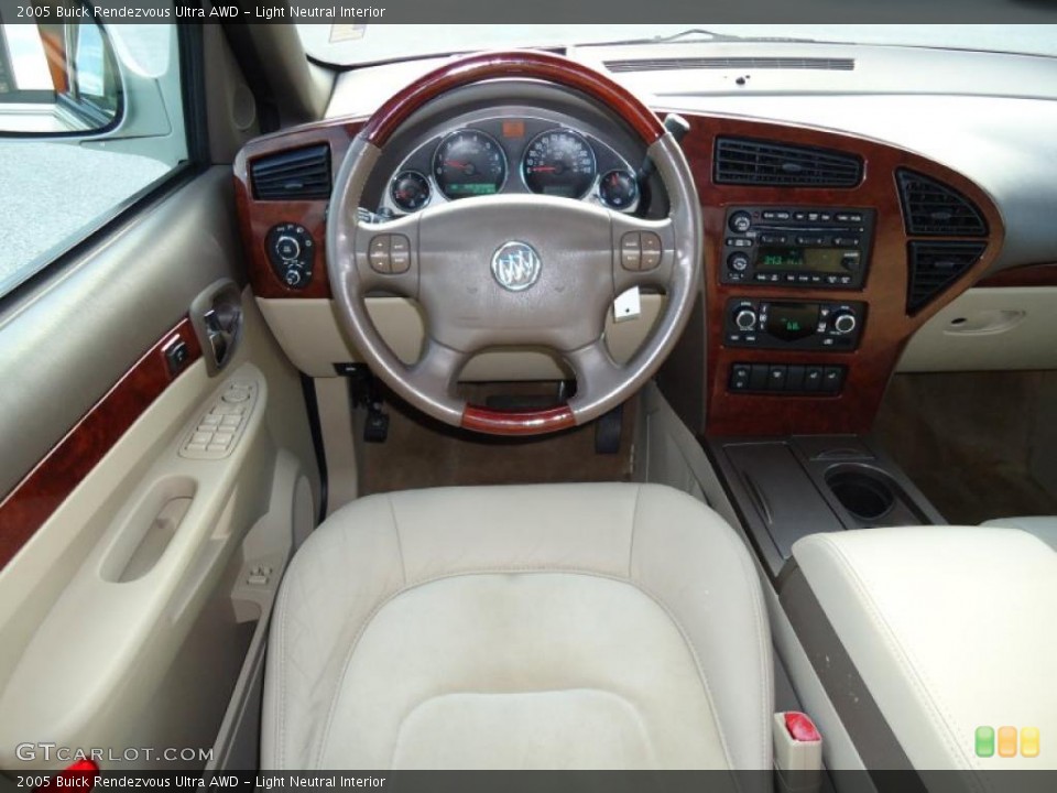 Light Neutral Interior Dashboard for the 2005 Buick Rendezvous Ultra AWD #43817087