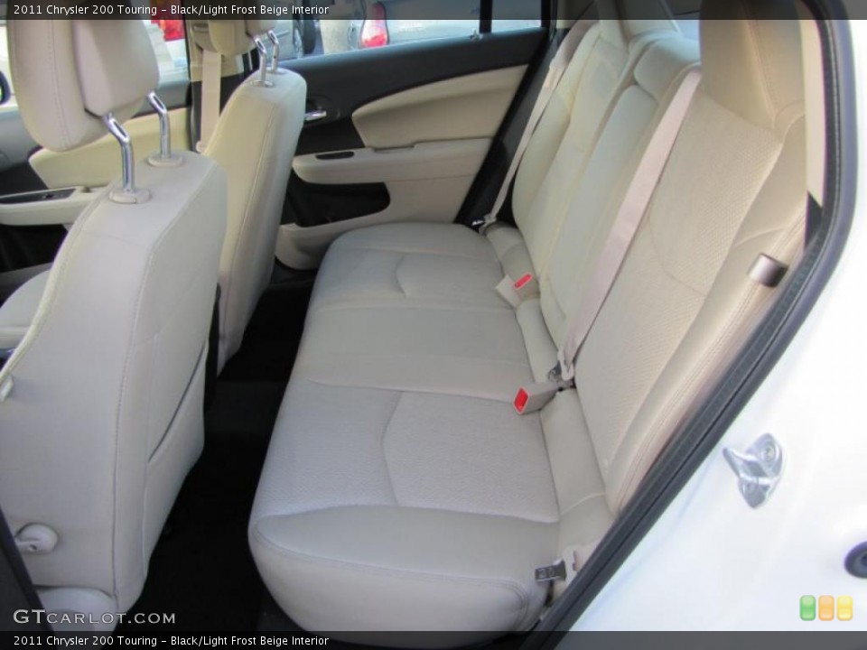 Black/Light Frost Beige Interior Photo for the 2011 Chrysler 200 Touring #43819495
