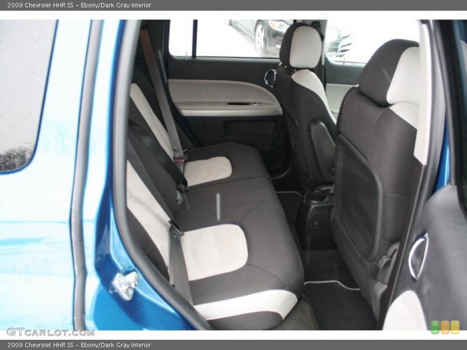 Ebony/Dark Gray Interior Photo for the 2009 Chevrolet HHR SS #43819763