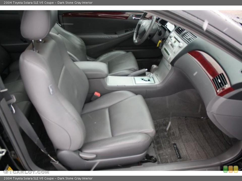 Dark Stone Gray Interior Photo for the 2004 Toyota Solara SLE V6 Coupe #43822212