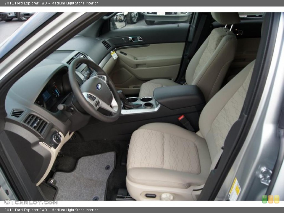Medium Light Stone Interior Photo for the 2011 Ford Explorer FWD #43823485
