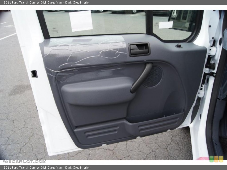 Dark Grey Interior Door Panel for the 2011 Ford Transit Connect XLT Cargo Van #43824589