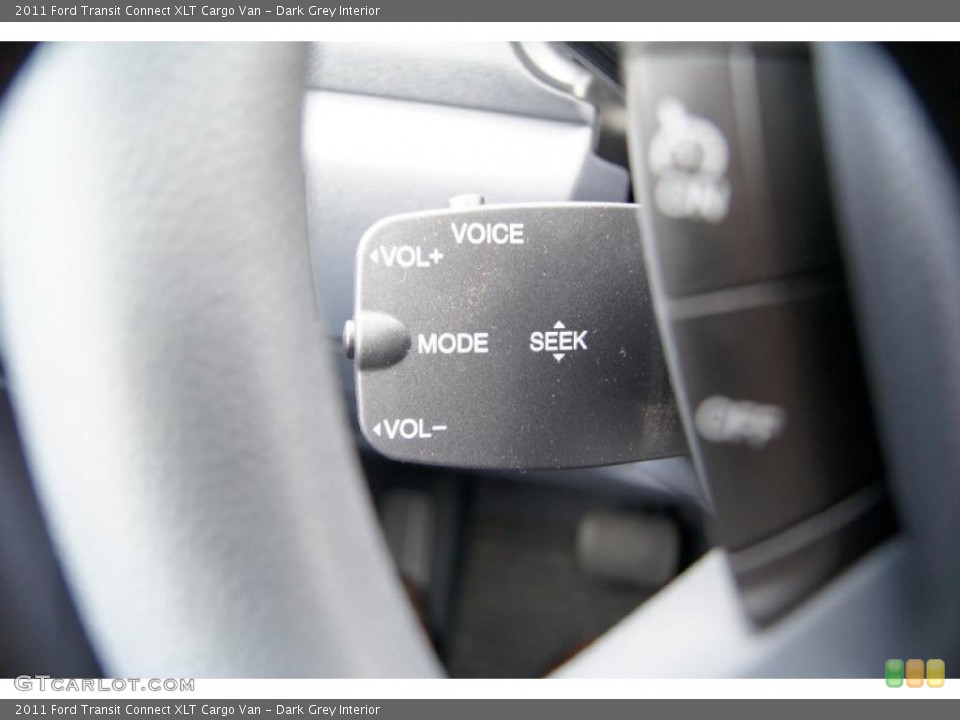Dark Grey Interior Controls for the 2011 Ford Transit Connect XLT Cargo Van #43824709