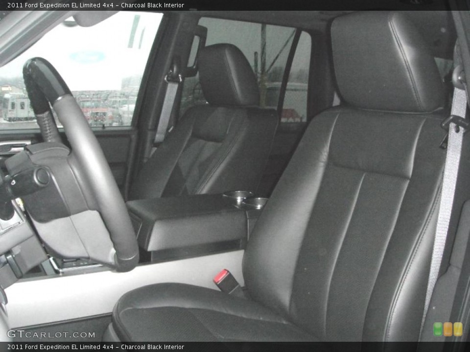 Charcoal Black Interior Photo for the 2011 Ford Expedition EL Limited 4x4 #43828117