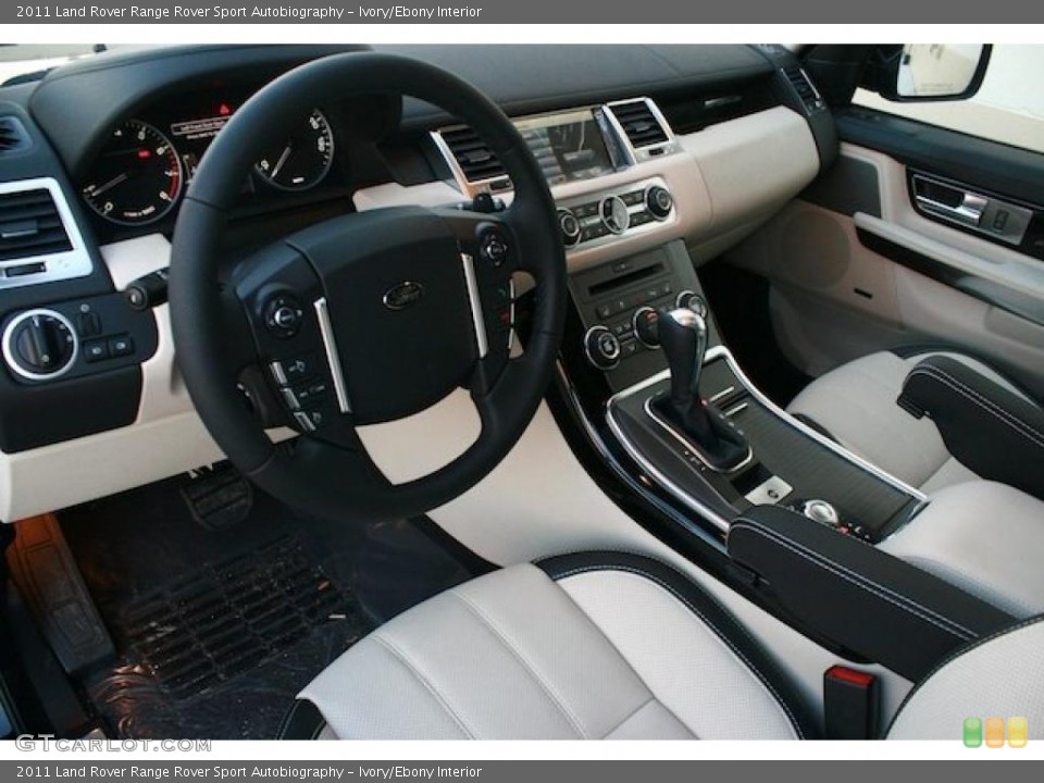 Ivory/Ebony Interior Prime Interior for the 2011 Land Rover Range Rover Sport Autobiography #43829397