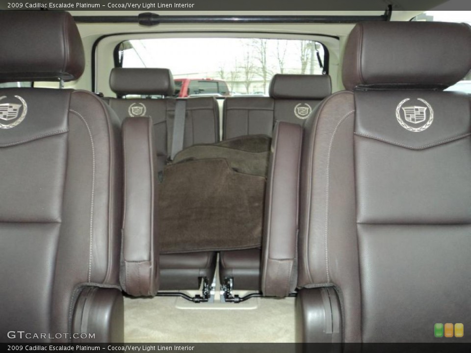 Cocoa/Very Light Linen Interior Photo for the 2009 Cadillac Escalade Platinum #43831817