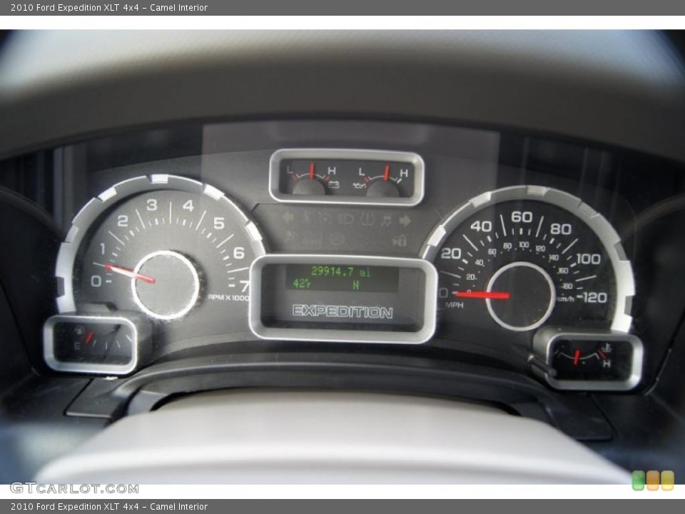 Camel Interior Gauges for the 2010 Ford Expedition XLT 4x4 #43832157