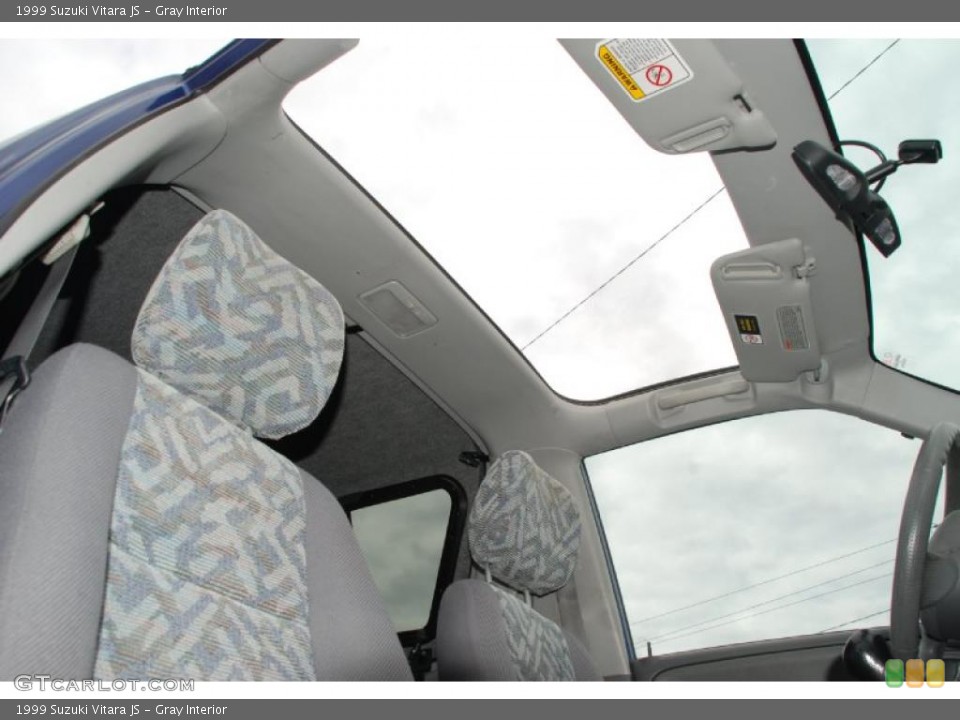 Gray Interior Sunroof for the 1999 Suzuki Vitara JS #43834513