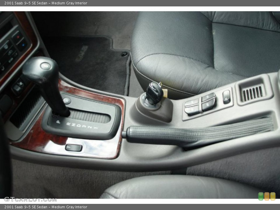 Medium Gray Interior Transmission for the 2001 Saab 9-5 SE Sedan #43834945