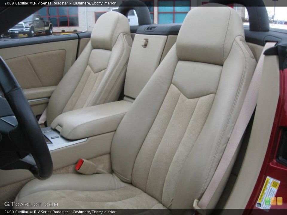 Cashmere/Ebony Interior Photo for the 2009 Cadillac XLR V Series Roadster #43838729