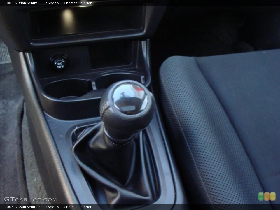 Charcoal Interior Transmission for the 2005 Nissan Sentra SE-R Spec V #43841073