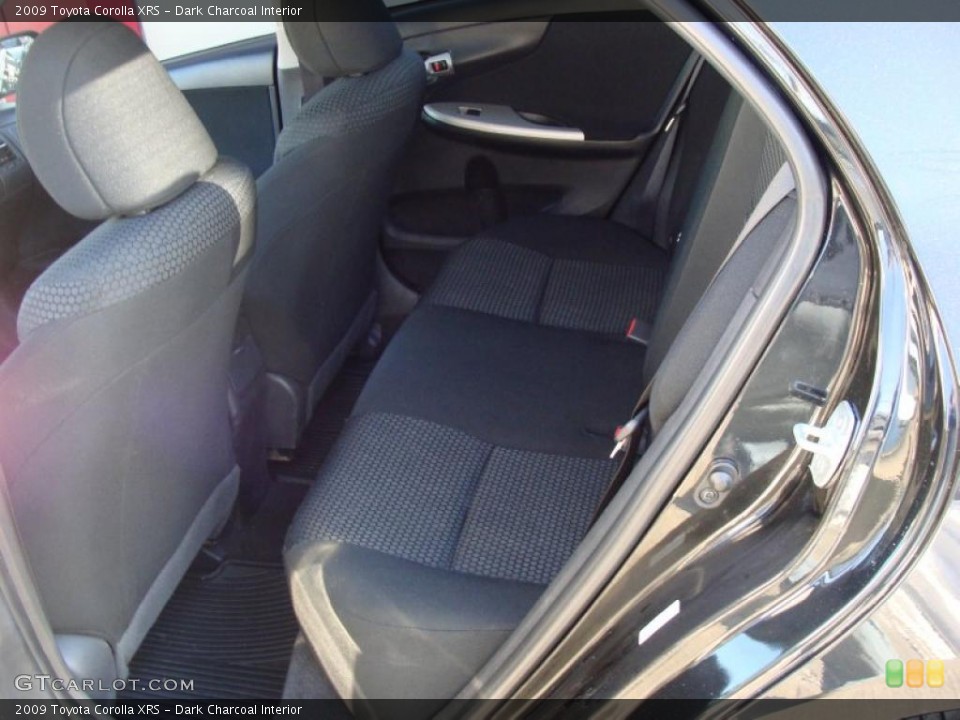Dark Charcoal Interior Photo for the 2009 Toyota Corolla XRS #43841813