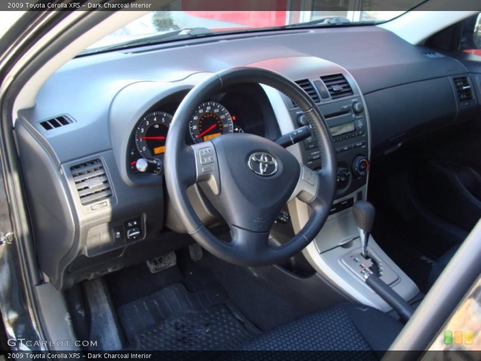 Dark Charcoal Interior Photo for the 2009 Toyota Corolla XRS #43841825