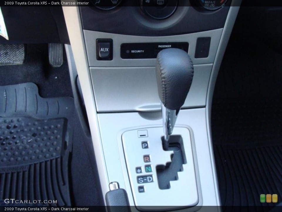 Dark Charcoal Interior Transmission for the 2009 Toyota Corolla XRS #43841905
