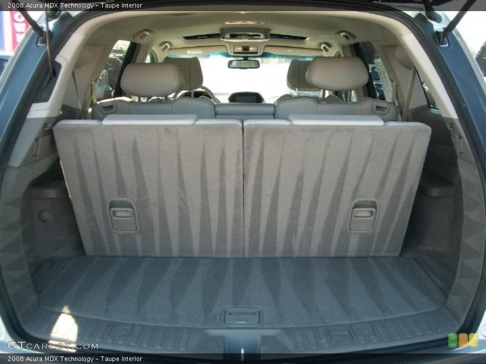 Taupe Interior Trunk for the 2008 Acura MDX Technology #43844121