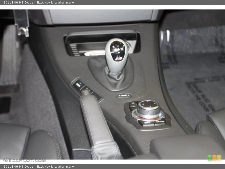 Black Novillo Leather Interior Transmission for the 2011 BMW M3 Coupe #43844621