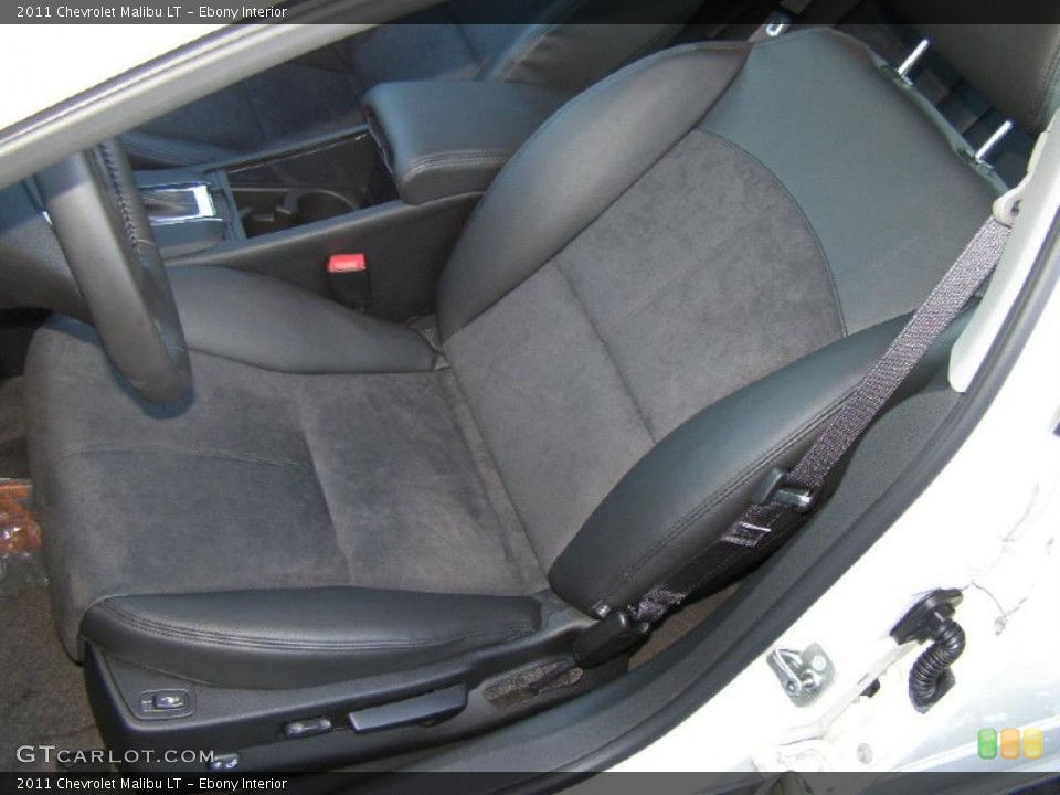 Ebony Interior Photo for the 2011 Chevrolet Malibu LT #43845561