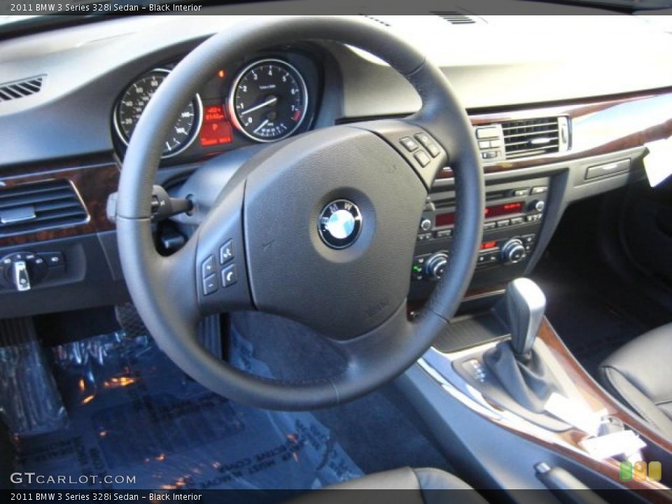Black Interior Dashboard for the 2011 BMW 3 Series 328i Sedan #43851497