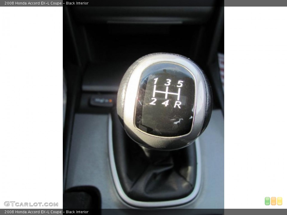 Black Interior Transmission for the 2008 Honda Accord EX-L Coupe #43856325