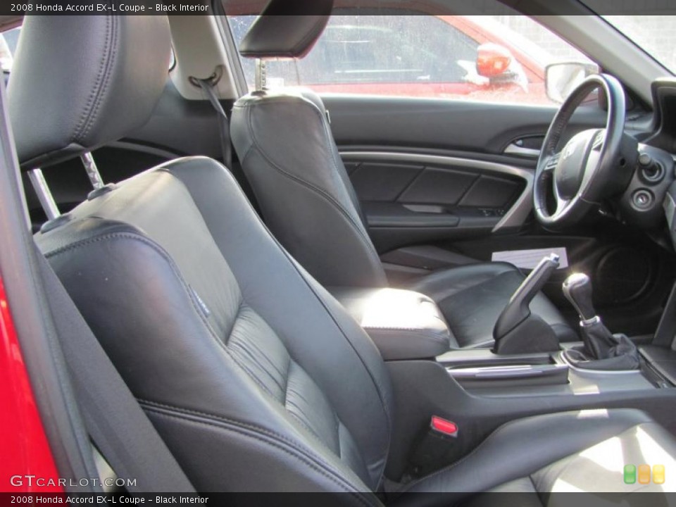 Black Interior Photo for the 2008 Honda Accord EX-L Coupe #43856551