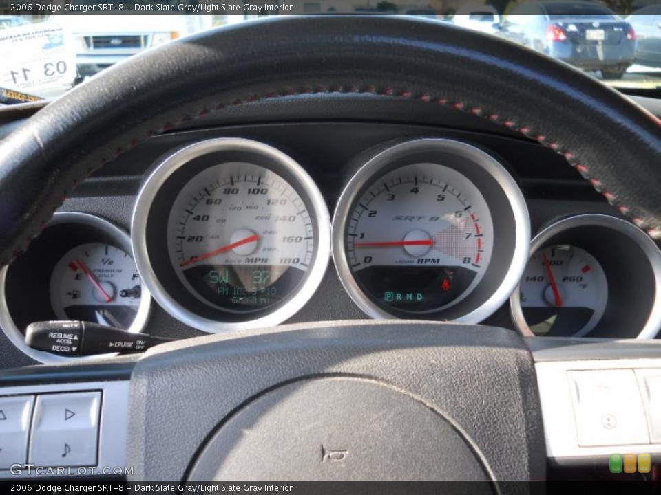 Dark Slate Gray/Light Slate Gray Interior Gauges for the 2006 Dodge Charger SRT-8 #43860665