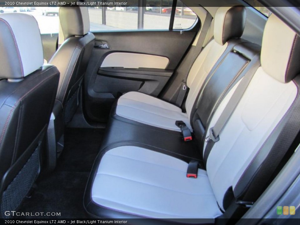 Jet Black/Light Titanium Interior Photo for the 2010 Chevrolet Equinox LTZ AWD #43870823