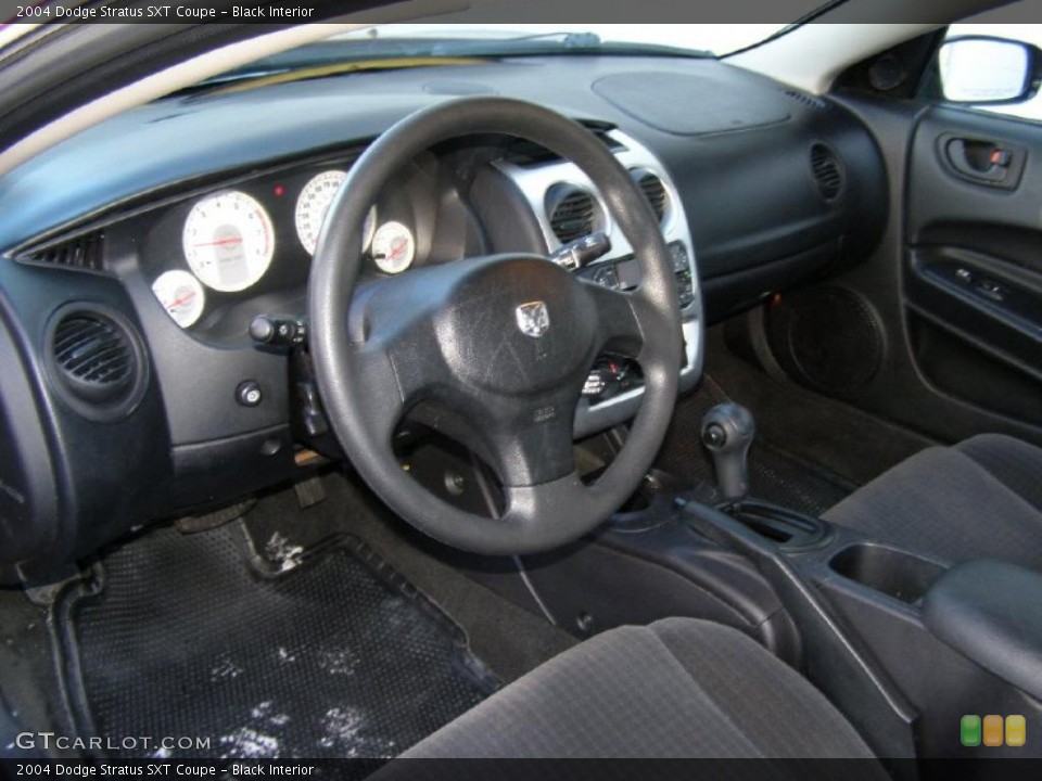 Black Interior Prime Interior for the 2004 Dodge Stratus SXT Coupe #43874938