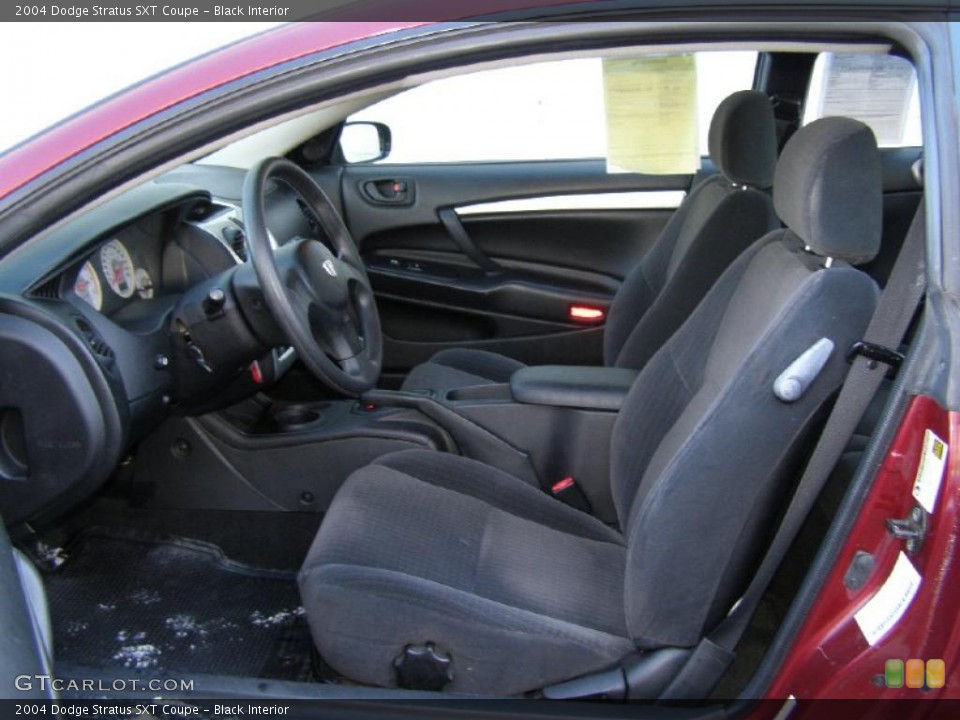 Black Interior Photo for the 2004 Dodge Stratus SXT Coupe #43874954