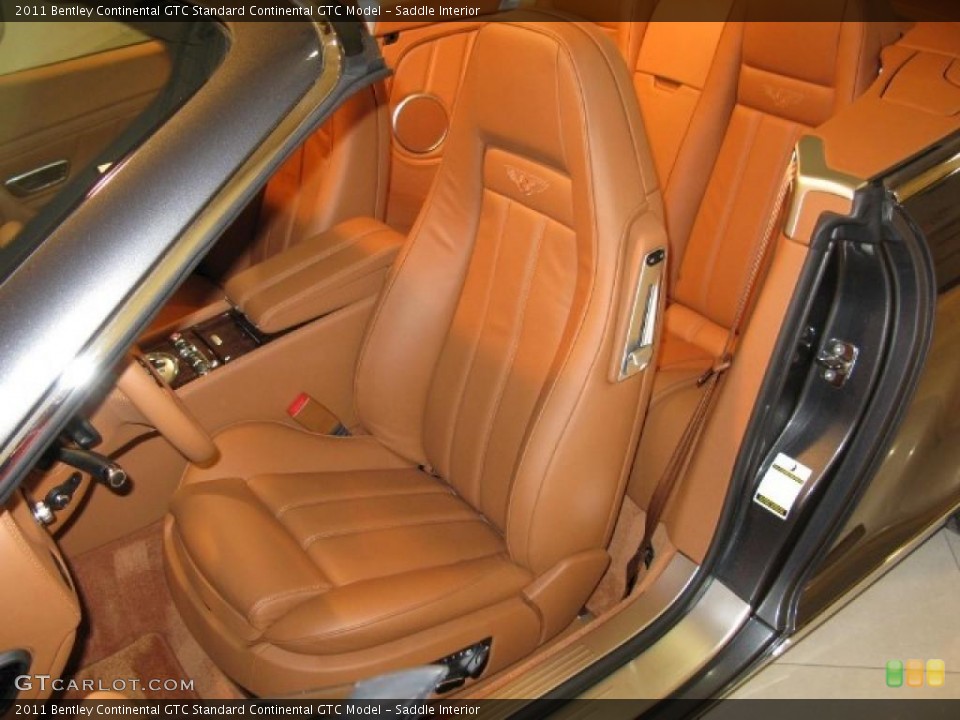 Saddle Interior Photo for the 2011 Bentley Continental GTC  #43884104