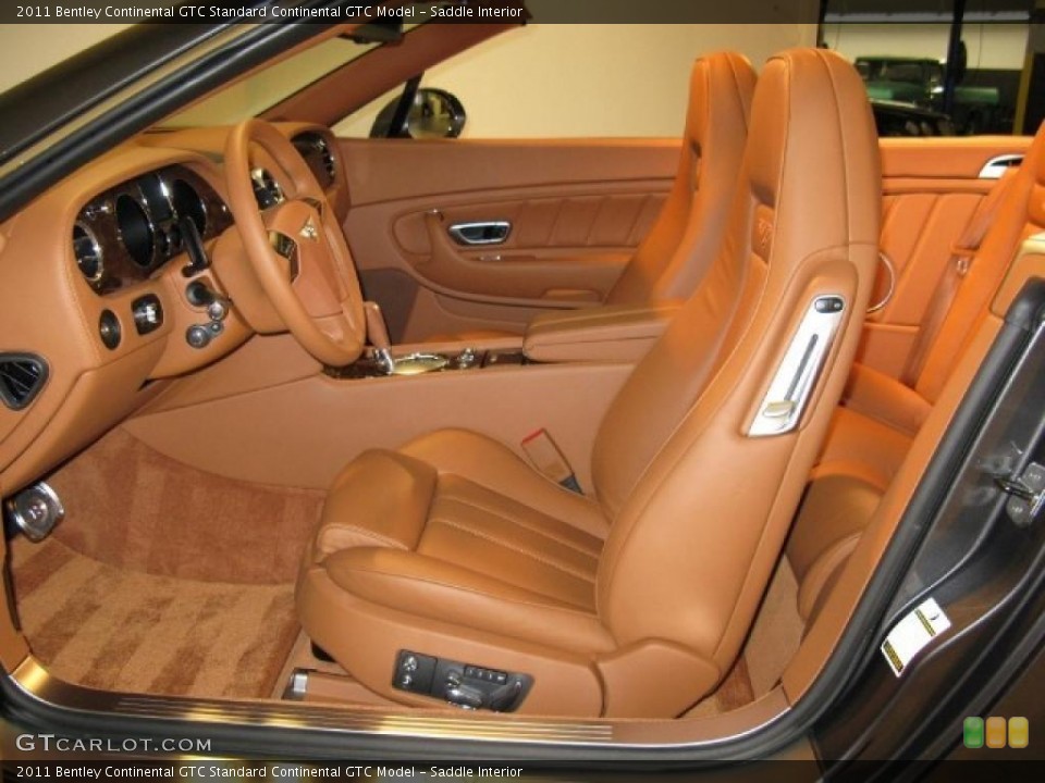Saddle Interior Photo for the 2011 Bentley Continental GTC  #43884120
