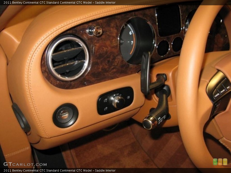 Saddle Interior Controls for the 2011 Bentley Continental GTC  #43884164