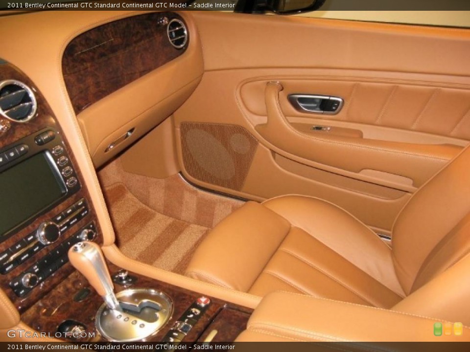 Saddle Interior Photo for the 2011 Bentley Continental GTC  #43884290