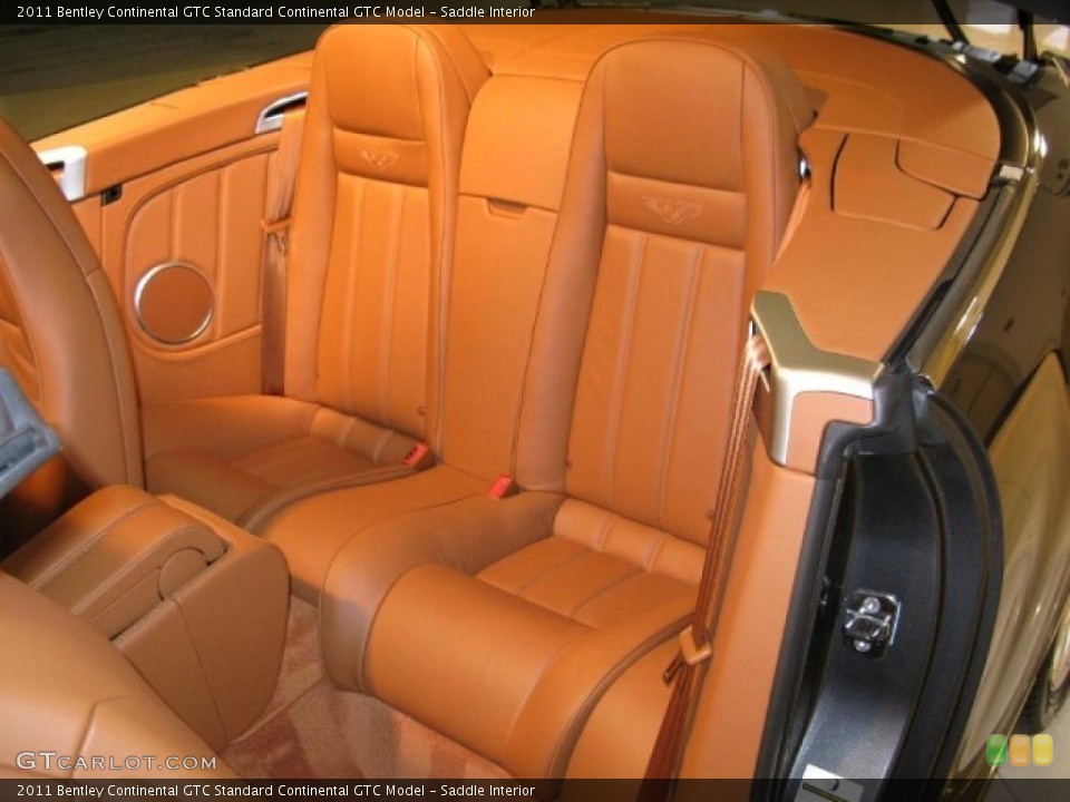 Saddle Interior Photo for the 2011 Bentley Continental GTC  #43884306