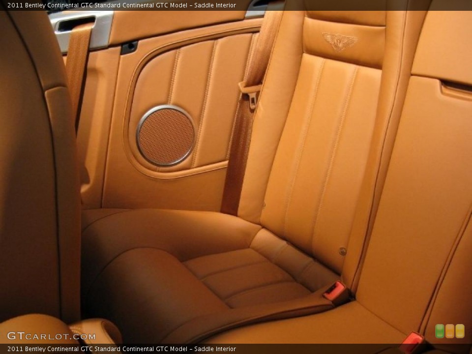 Saddle Interior Photo for the 2011 Bentley Continental GTC  #43884326