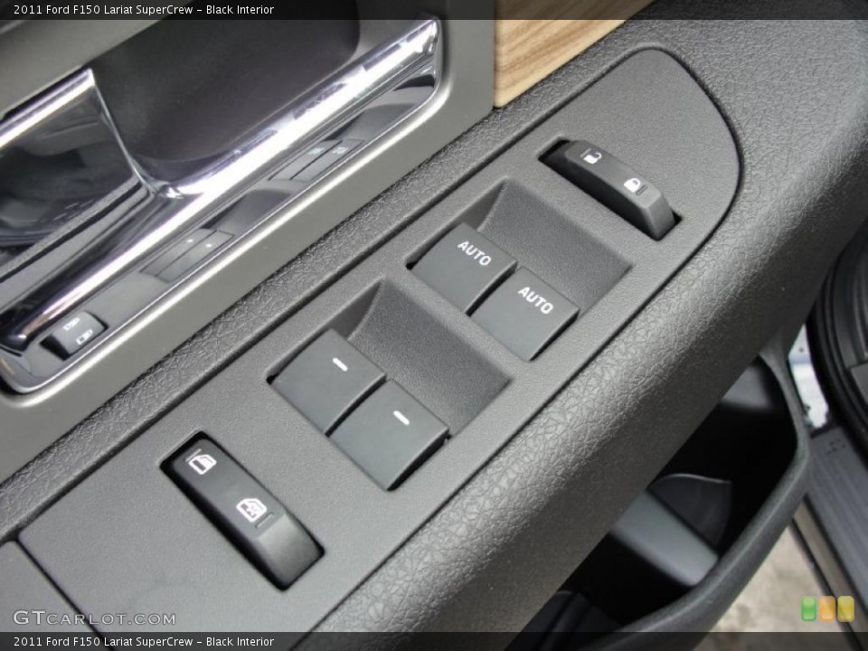 Black Interior Controls for the 2011 Ford F150 Lariat SuperCrew #43884978