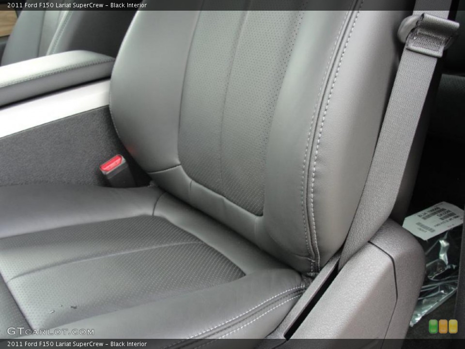 Black Interior Photo for the 2011 Ford F150 Lariat SuperCrew #43884994