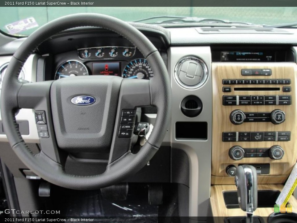 Black Interior Dashboard for the 2011 Ford F150 Lariat SuperCrew #43885026