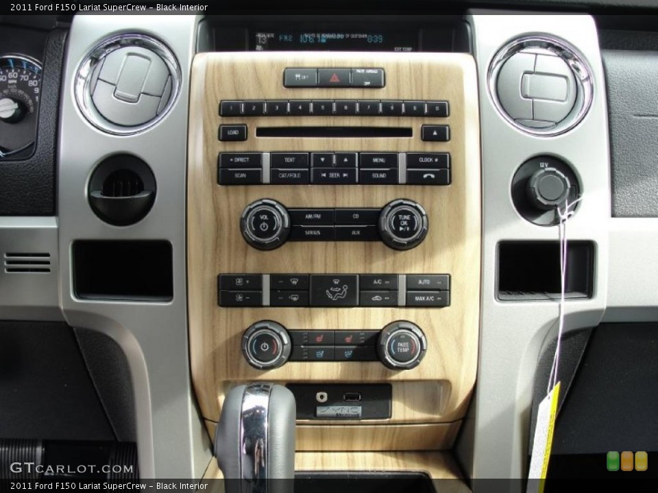 Black Interior Controls for the 2011 Ford F150 Lariat SuperCrew #43885042